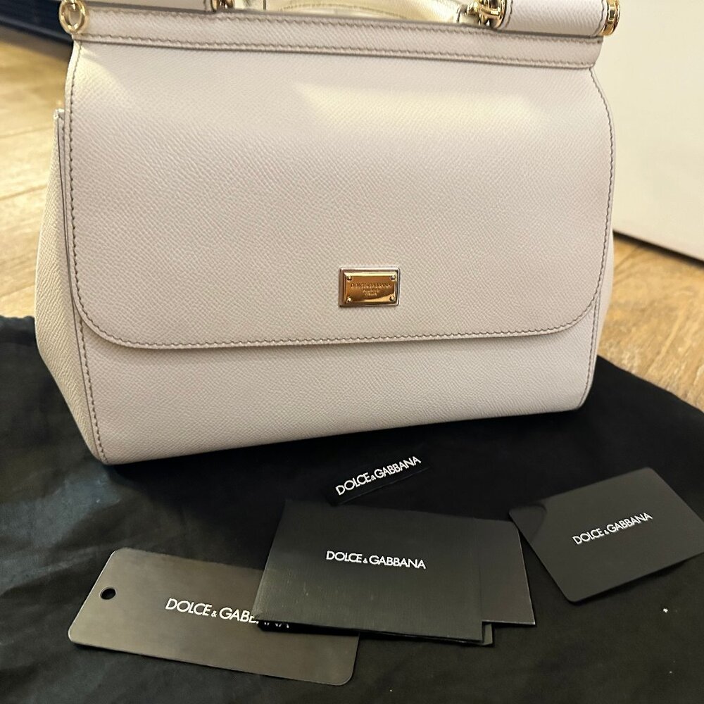Dolce&Gabbana sicily white bag Medium